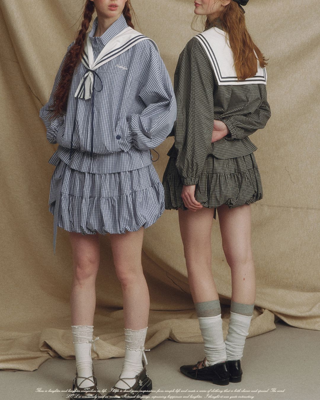 Detachable Sailor Collar Jacket　JK021