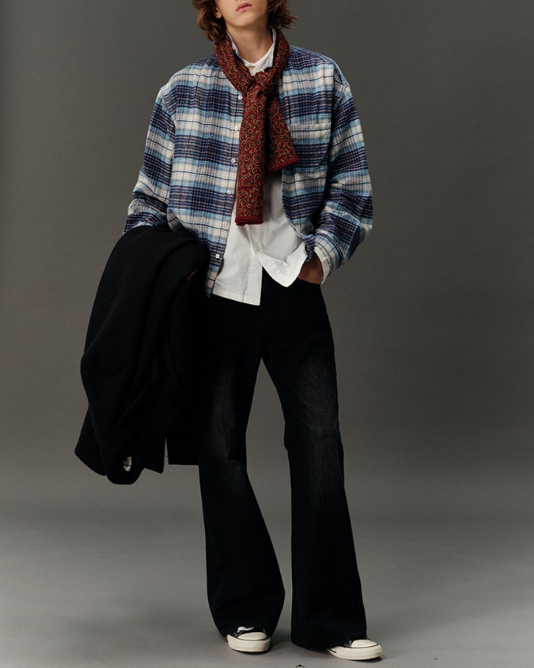 Flannel Check Shirt　LS009