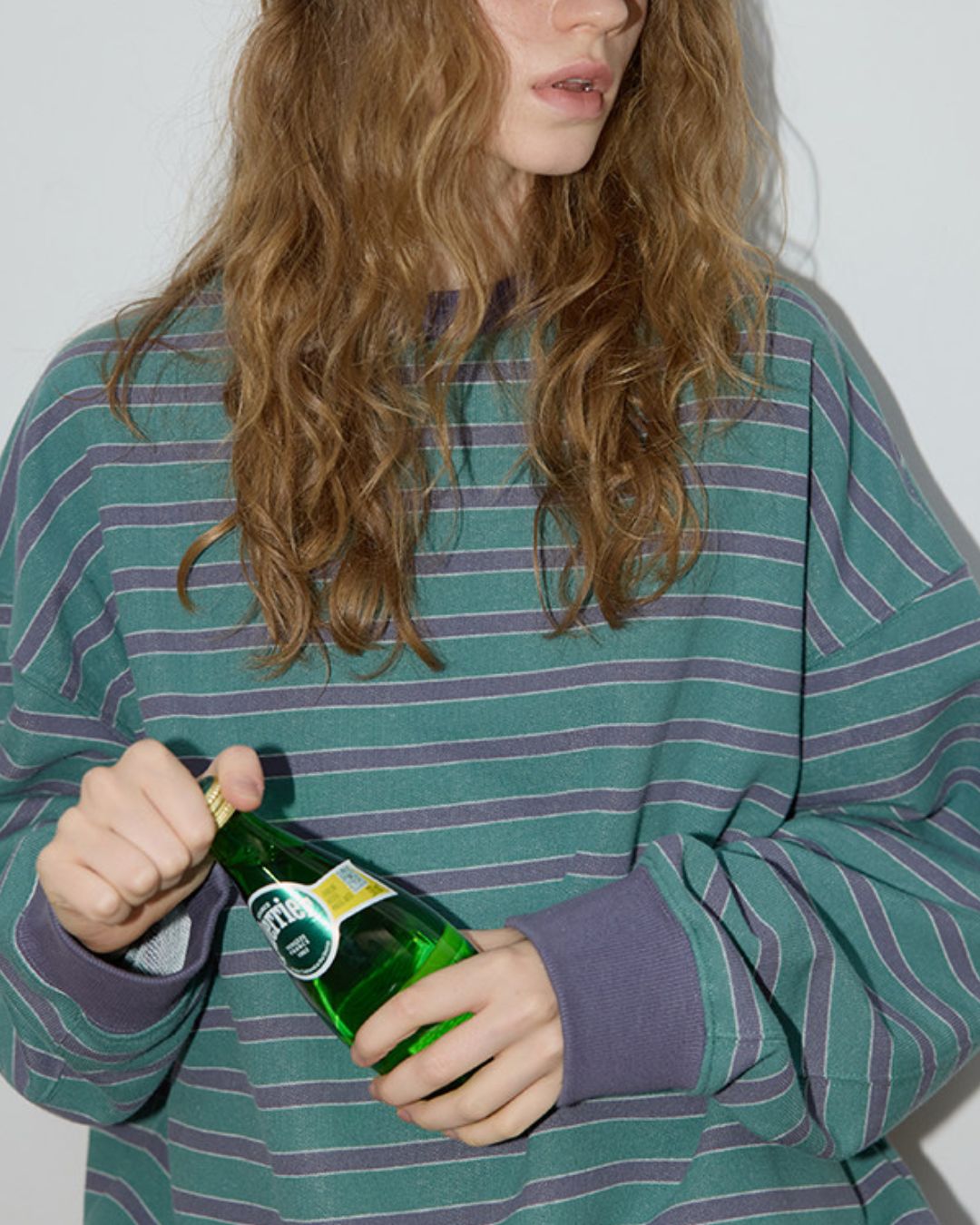 Relaxed Border Sweat Pullover　SW008