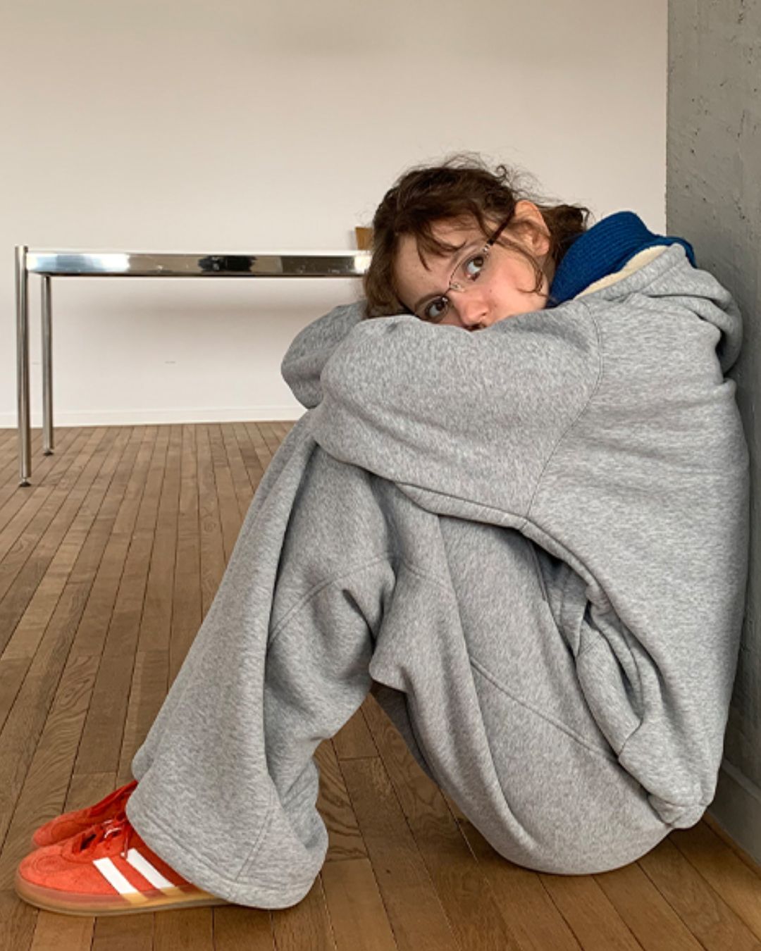 Wide Sweat Pants　PT005