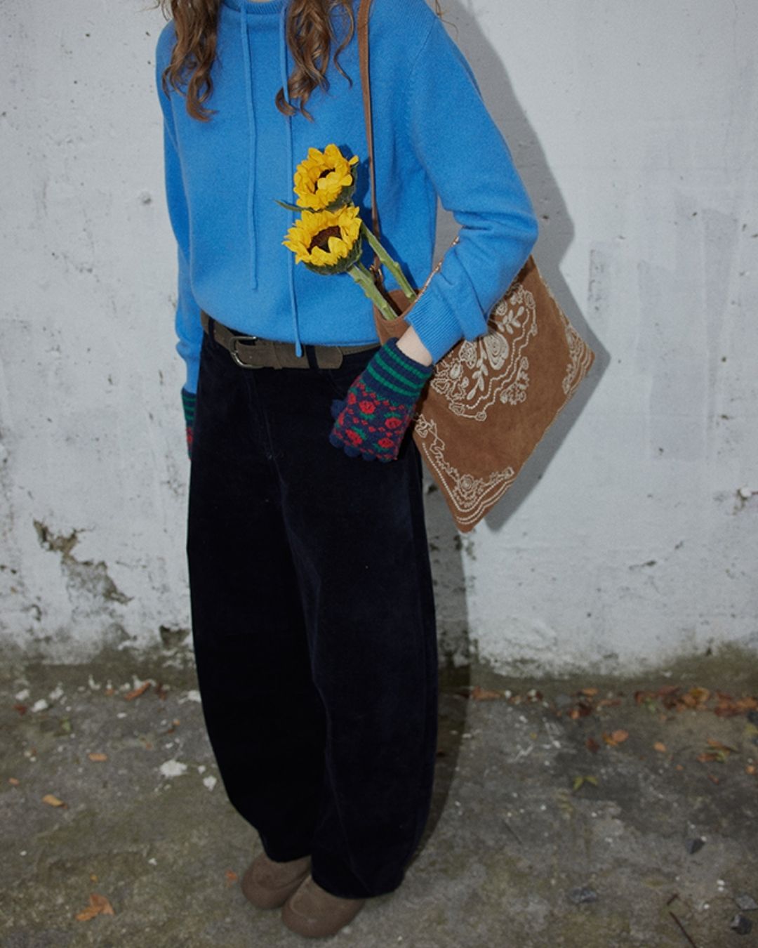 Corduroy Curve Pants　PT024