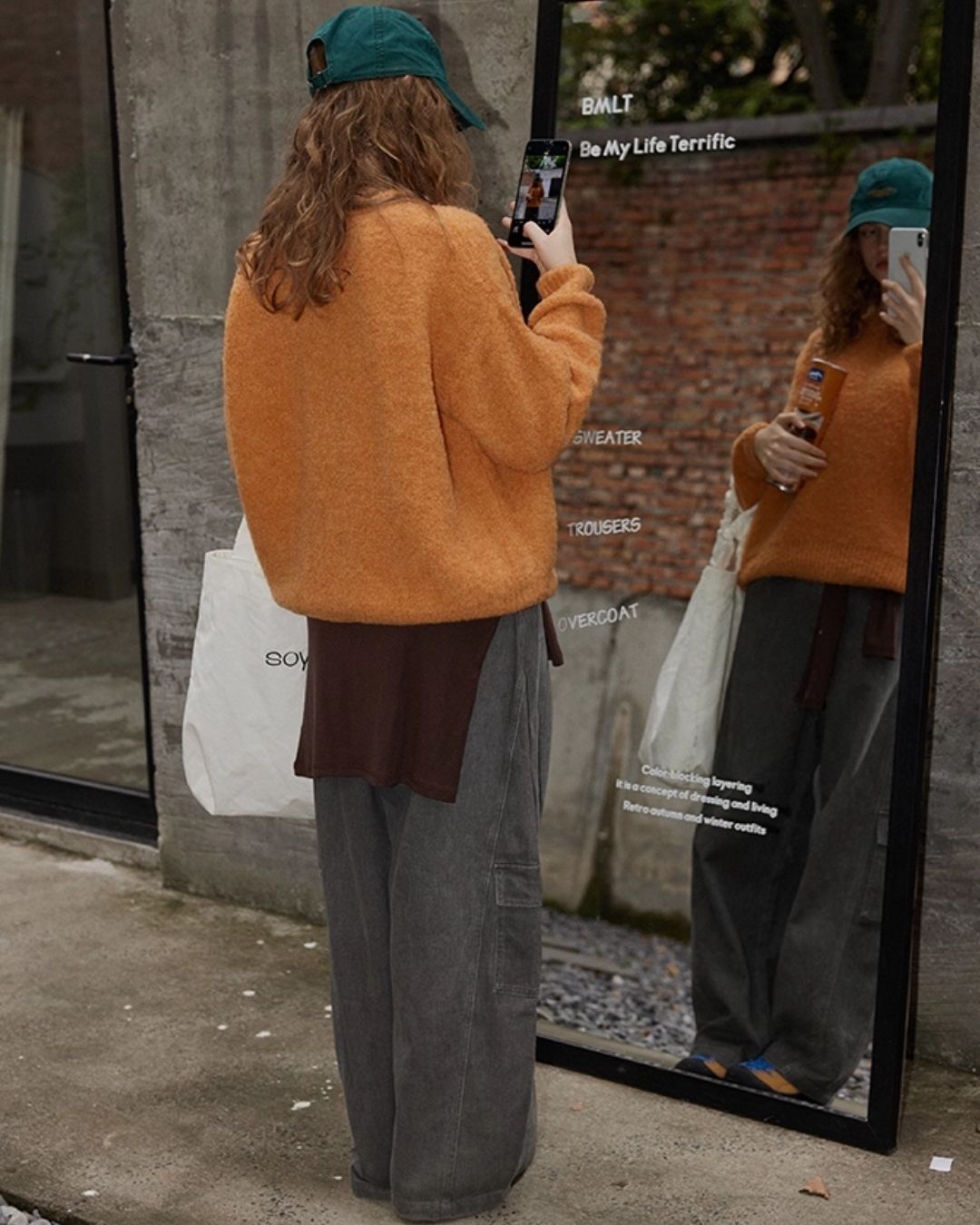 Work Denim Wide Pants　DP008