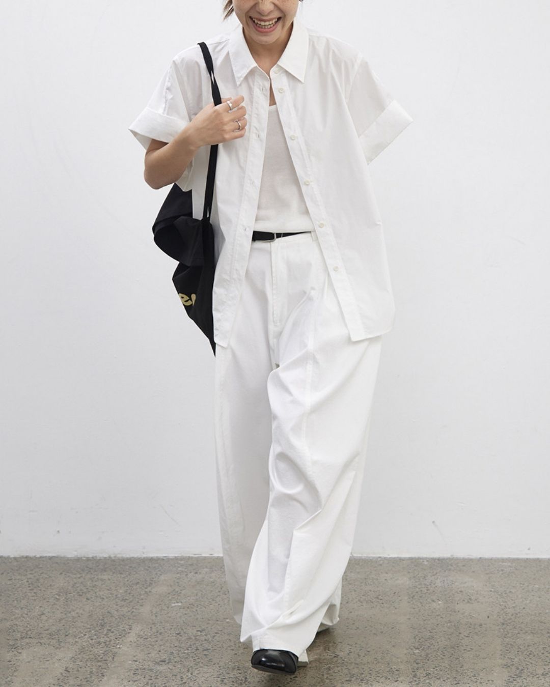 Relaxed Drape Pants　PT046