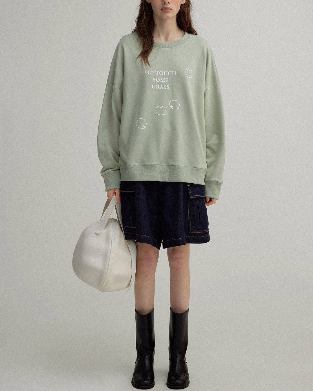 Letter Printed Sweat　SW003