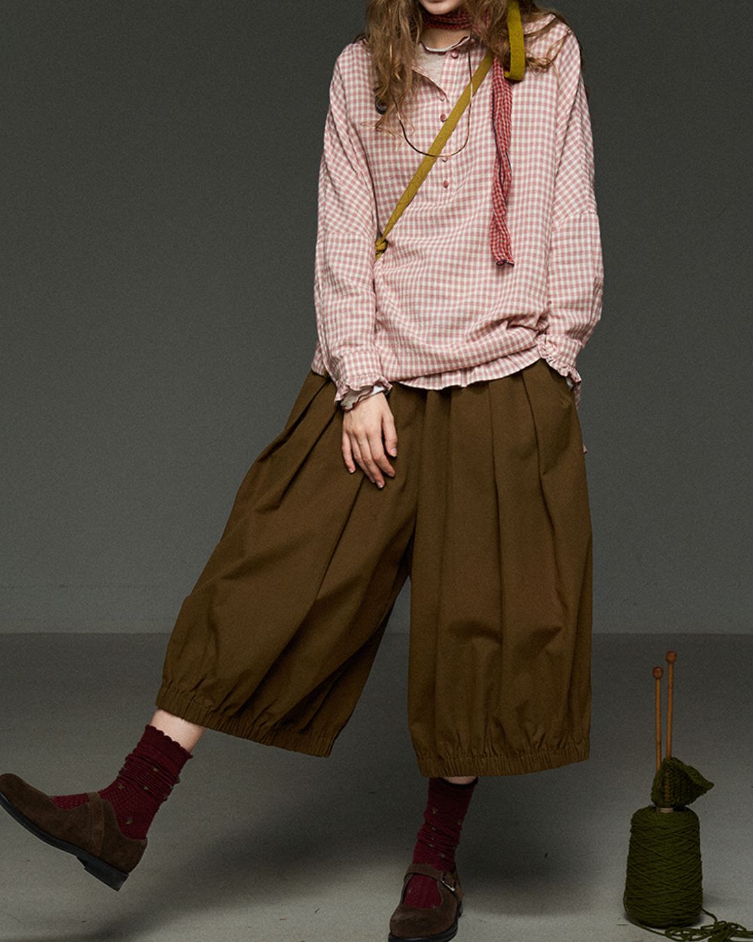 Cropped Pumpkin Pants　PT014