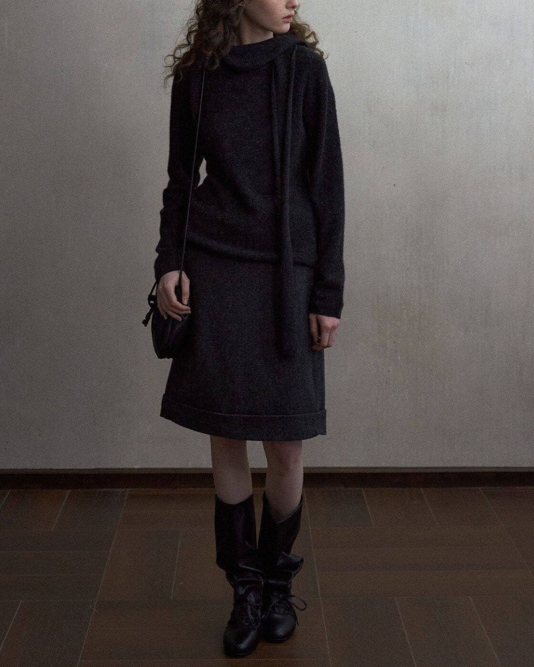 Basic Yak Wool Color Knit Pullover　KN109