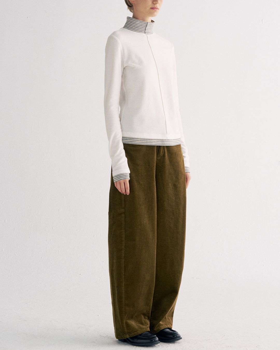 Vintage Corduroy Wide Pants　PT030