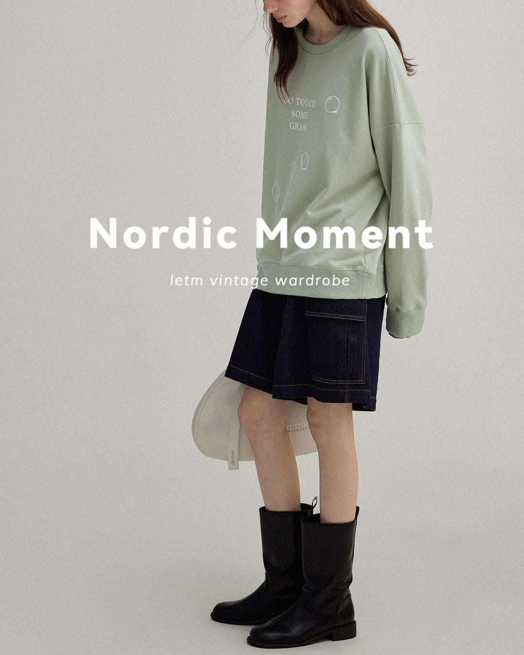 Letter Printed Sweat　SW003