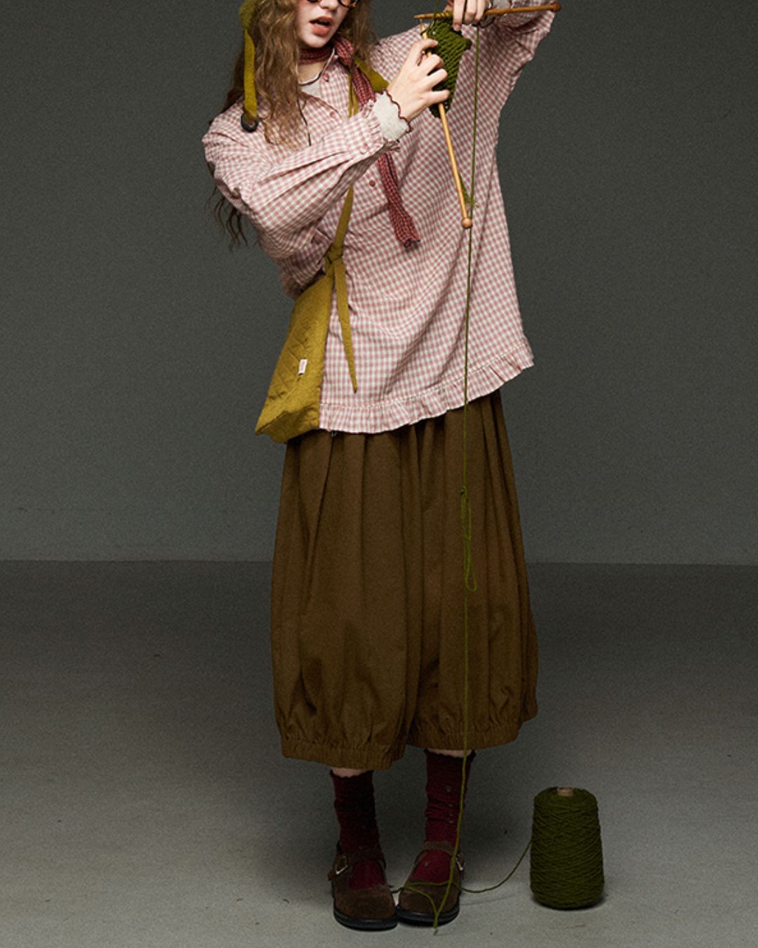 Cropped Pumpkin Pants　PT014