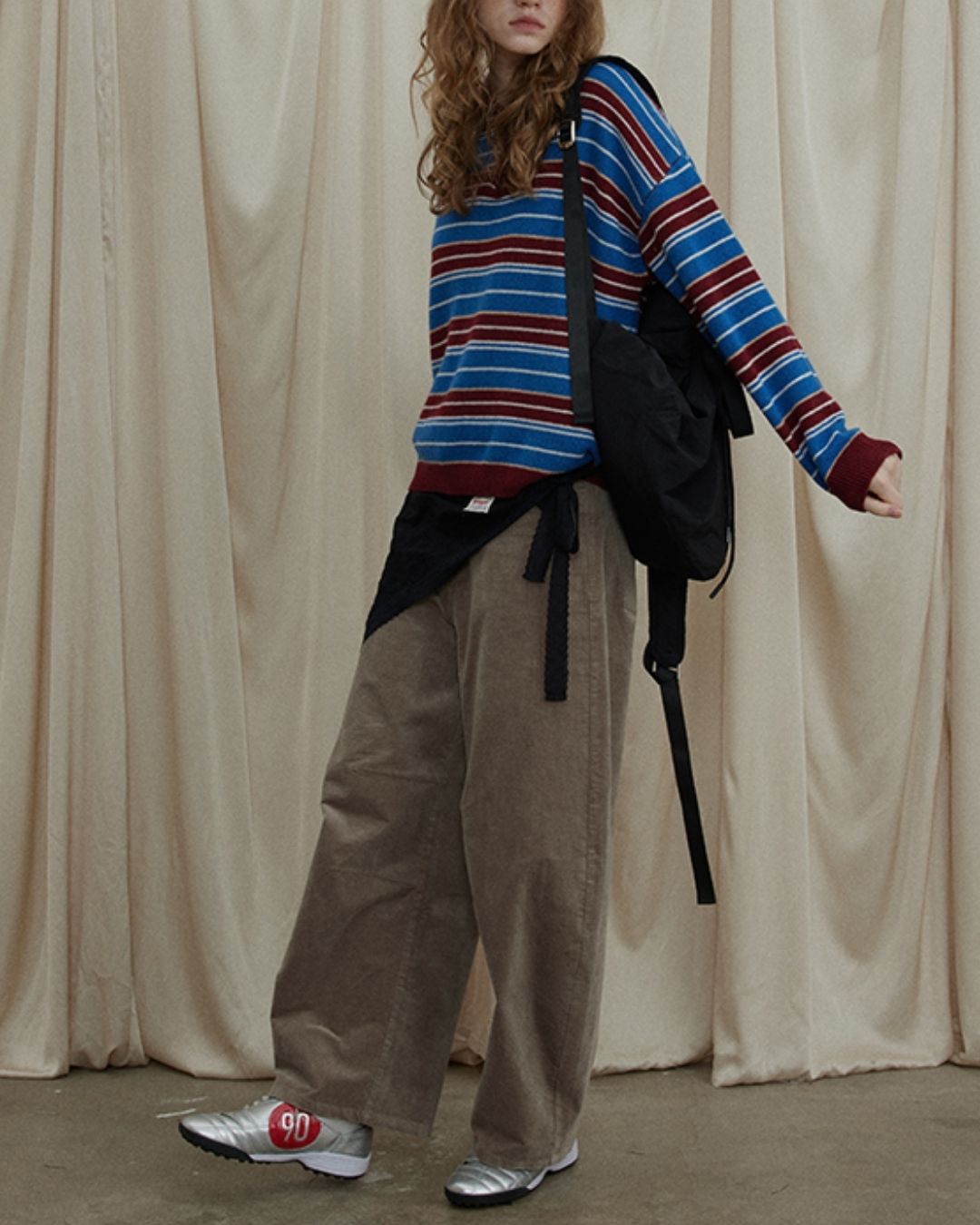 Corduroy Curve Pants　PT024