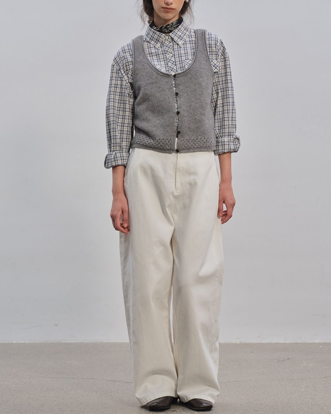 Front And Back 2-way Knit Vest　VT003