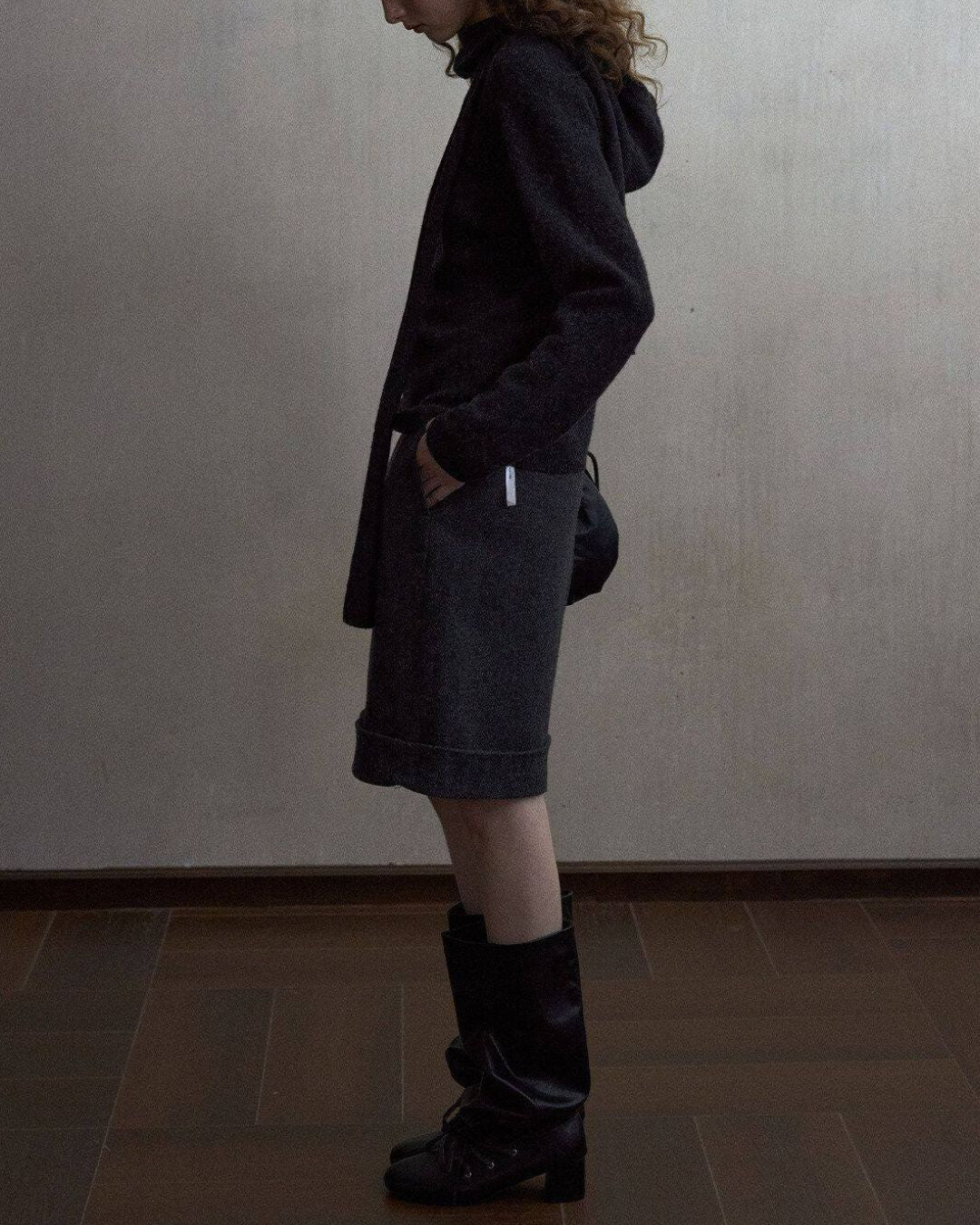 Basic Yak Wool Color Knit Pullover　KN109