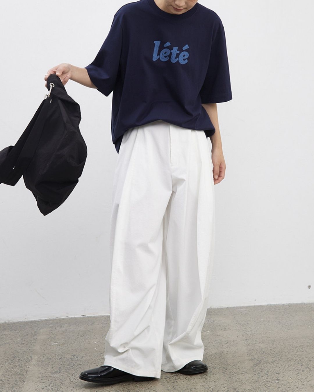 Relaxed Drape Pants　PT046
