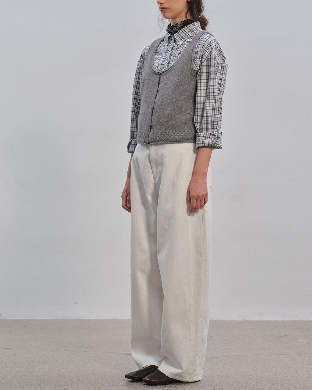 Front And Back 2-way Knit Vest　VT003