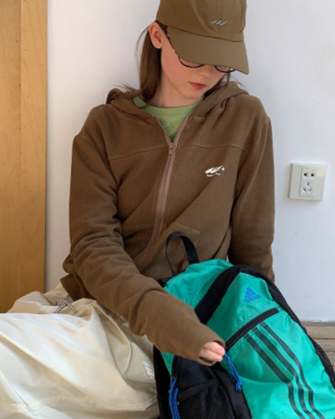 Drawcord Hem Outdoor Pants　PT041