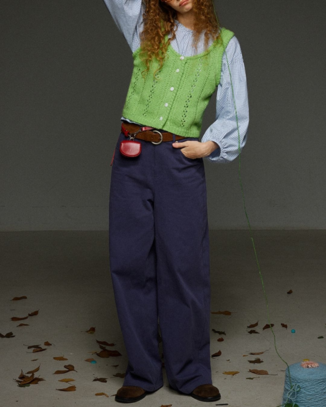 Puff Sleeve Shirt Pullover　LS030