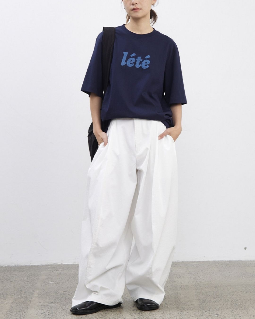Relaxed Drape Pants　PT046