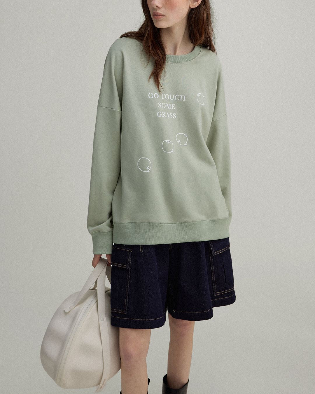 Letter Printed Sweat　SW003