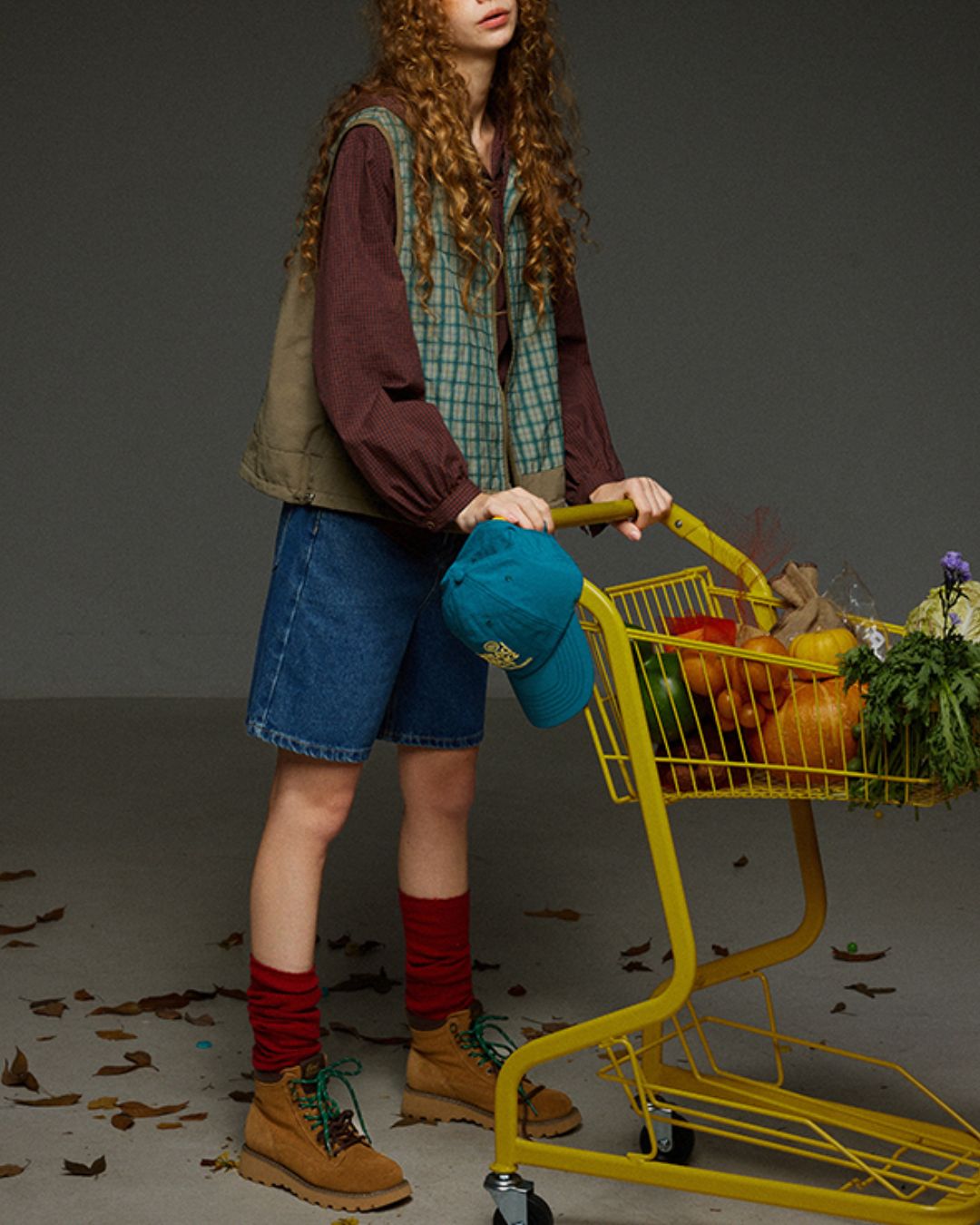 Hooded Checked Shirt　LS031