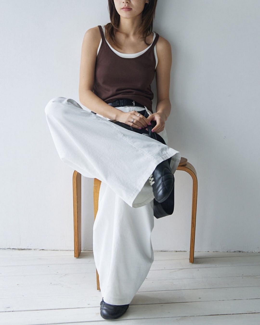 Relaxed Drape Pants　PT046