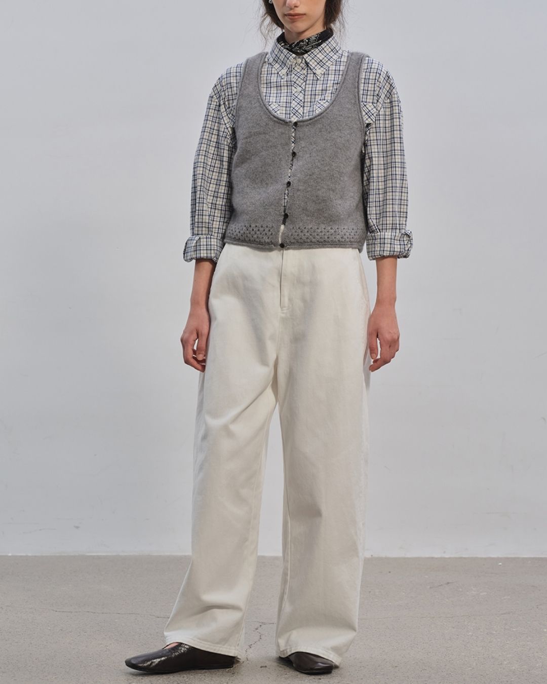 Front And Back 2-way Knit Vest　VT003