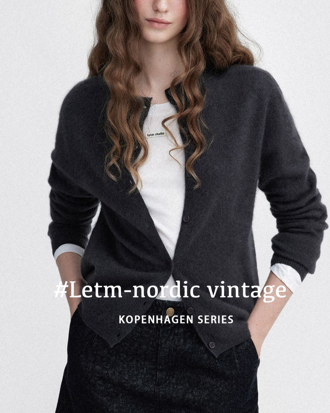 Brushed Knit Cardigan　KN027