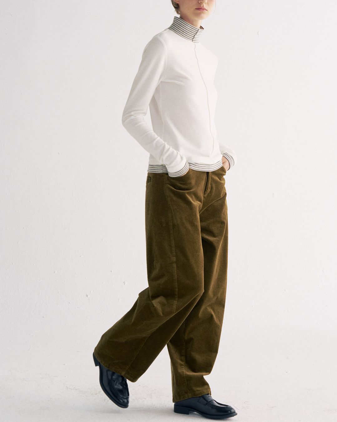 Vintage Corduroy Wide Pants　PT030
