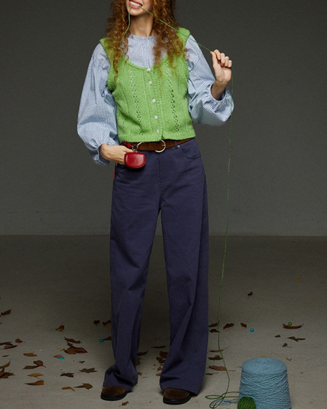 Puff Sleeve Shirt Pullover　LS030