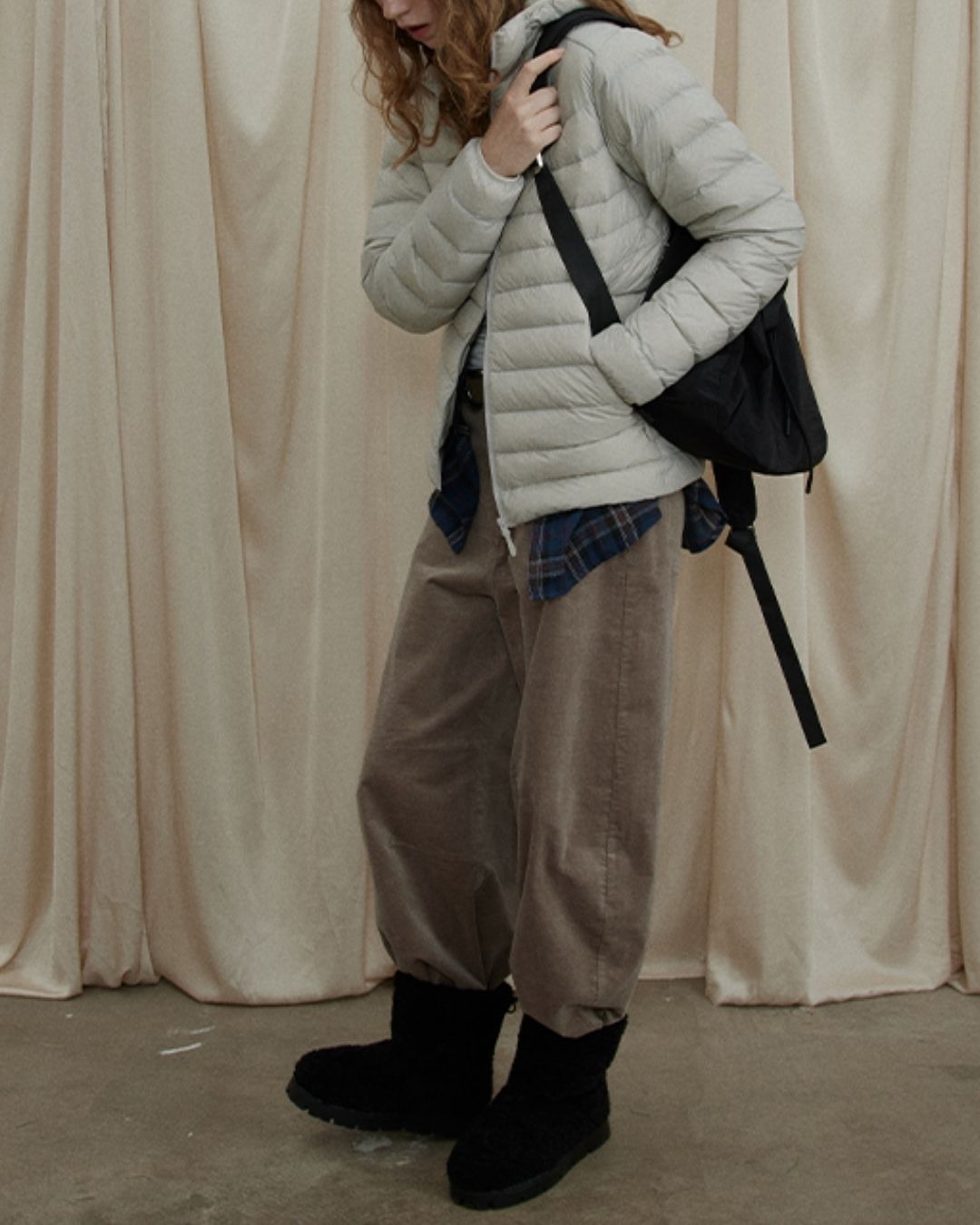 Corduroy Curve Pants　PT024