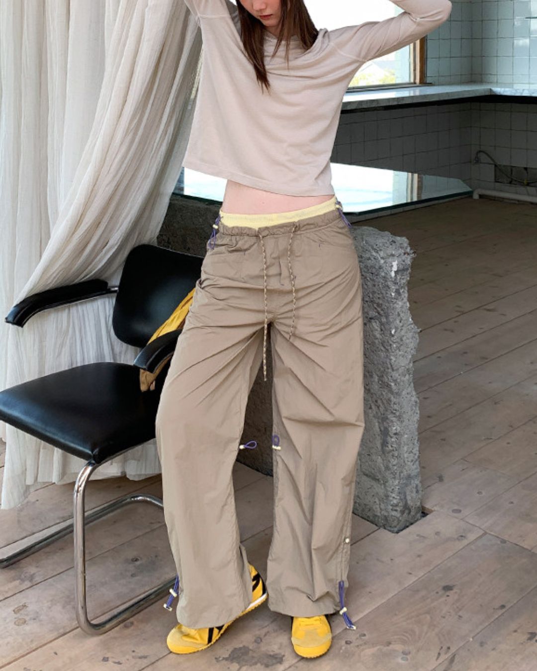 Comfortable Back Logo T-shirt　LT021