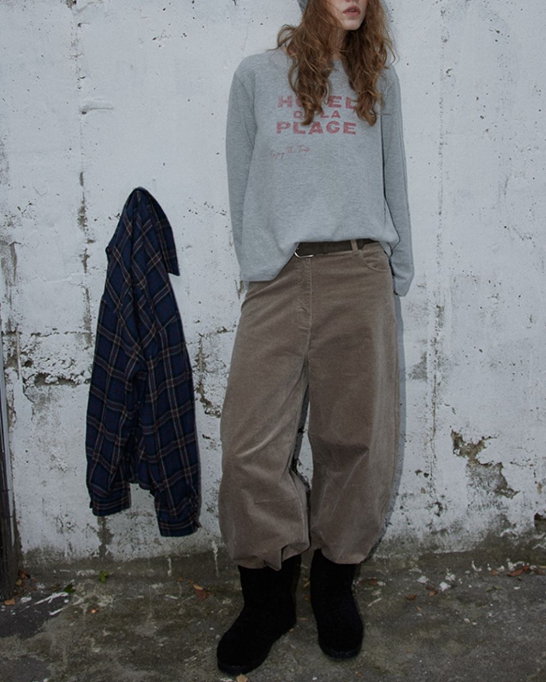 Corduroy Curve Pants　PT024