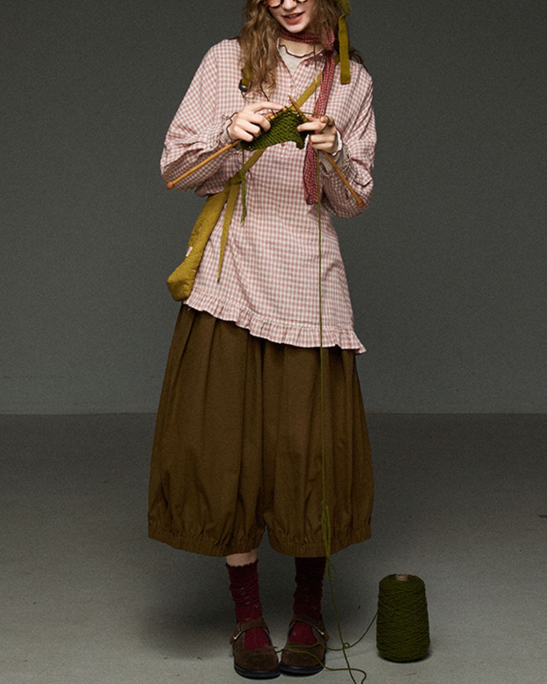 Cropped Pumpkin Pants　PT014