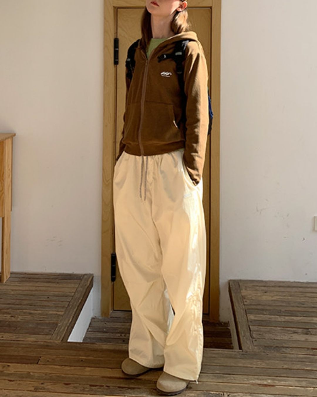 Drawcord Hem Outdoor Pants　PT041