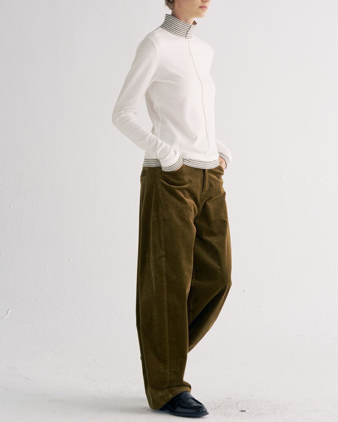 Vintage Corduroy Wide Pants　PT030