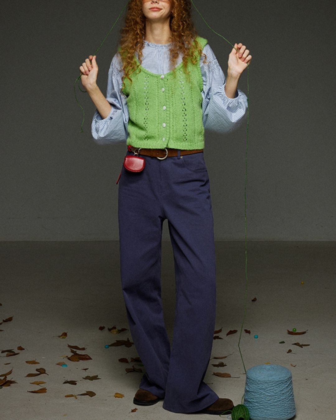 Puff Sleeve Shirt Pullover　LS030