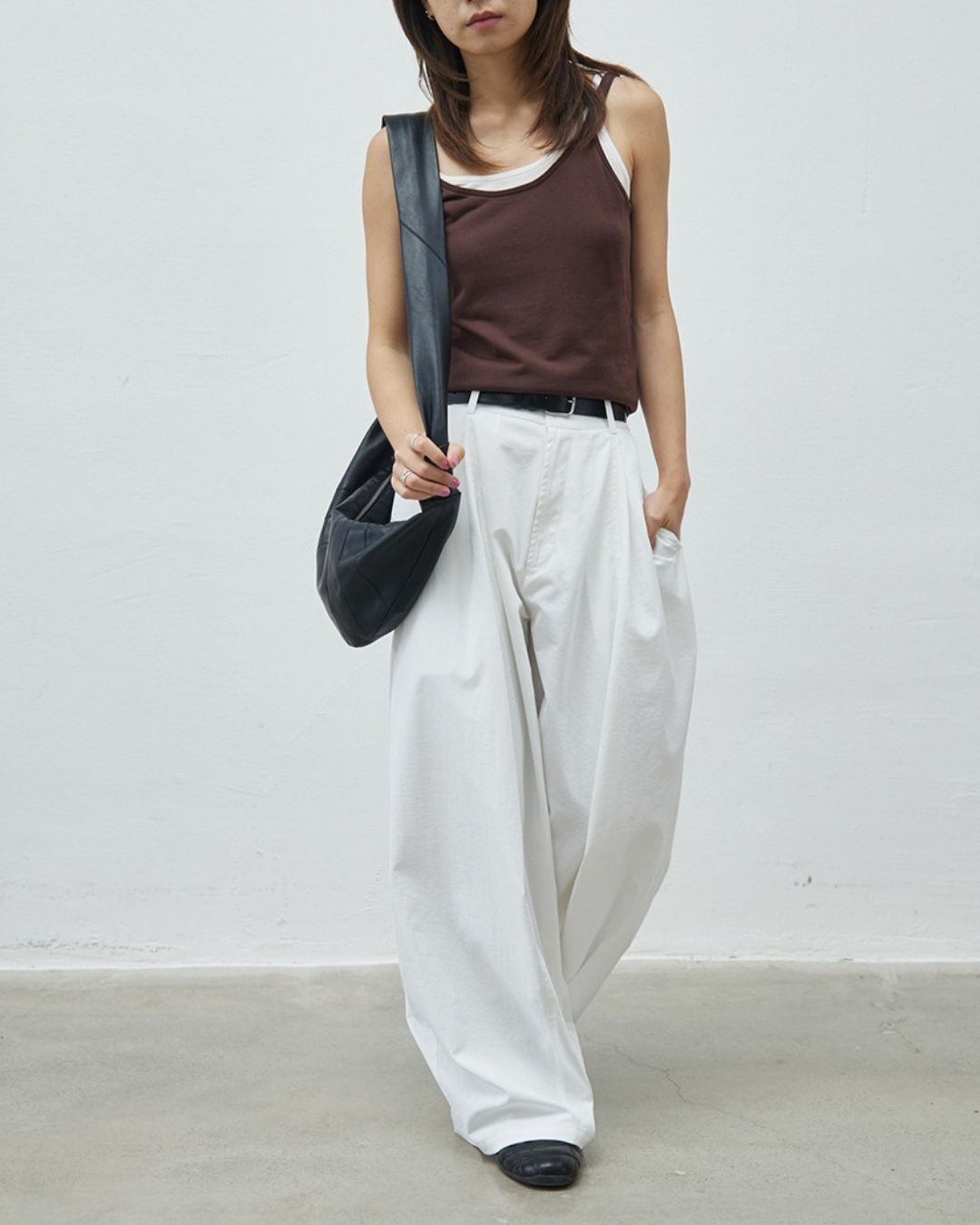 Relaxed Drape Pants　PT046