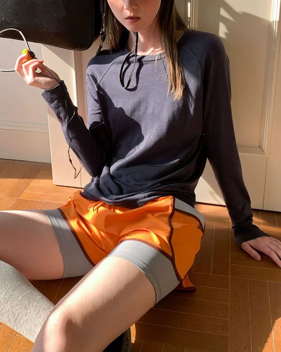 Comfortable Back Logo T-shirt　LT021