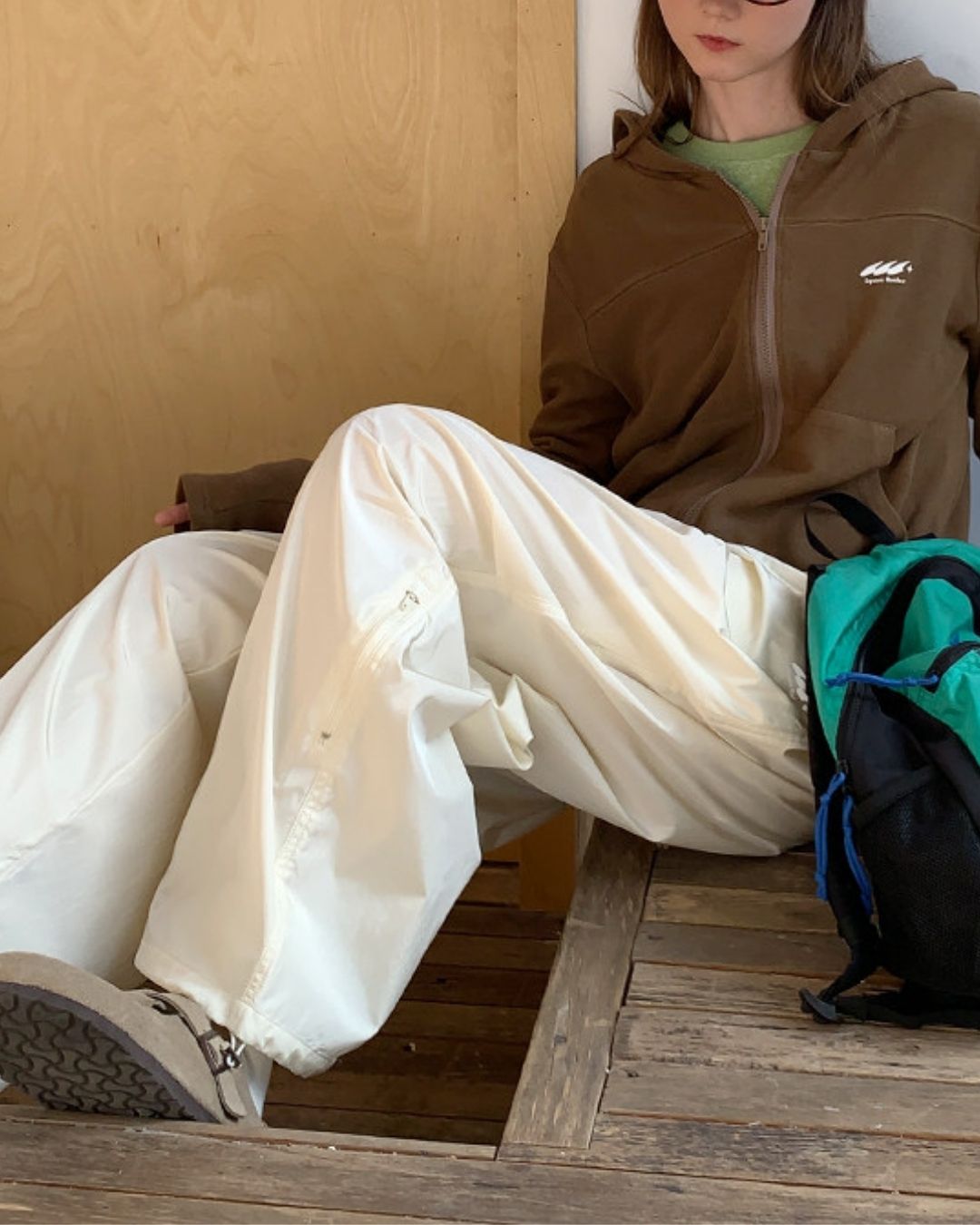 Drawcord Hem Outdoor Pants　PT041