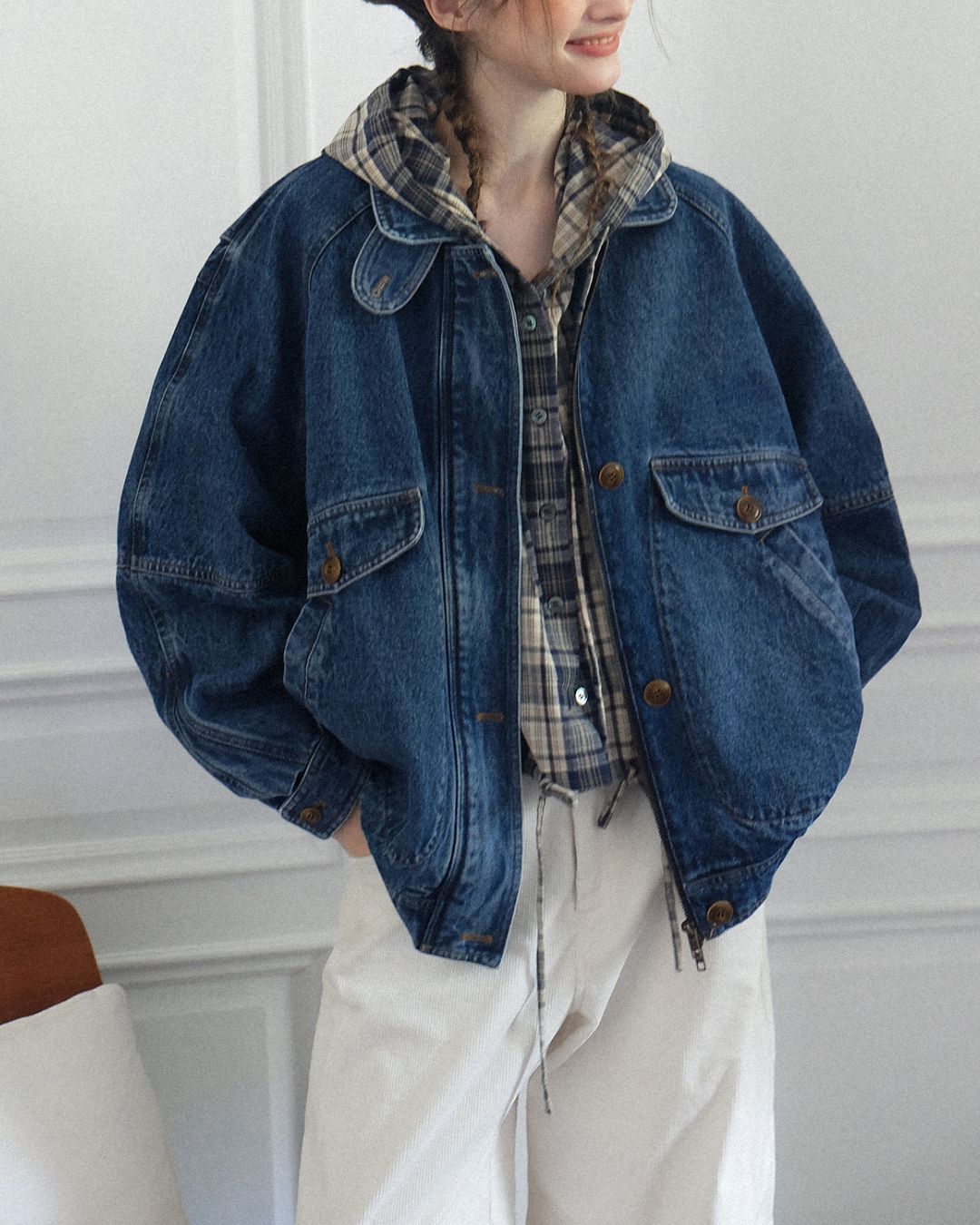 Denim Retro Jacket　JK020