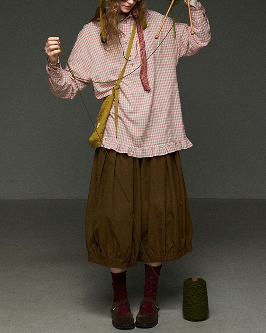 Cropped Pumpkin Pants　PT014