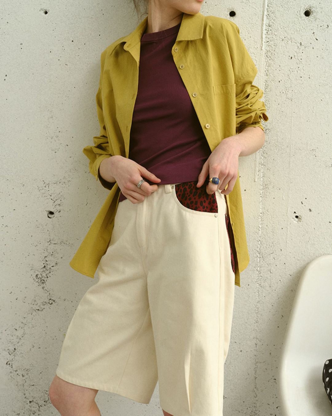 Crew Neck Slim Fit Tank Top　ST003