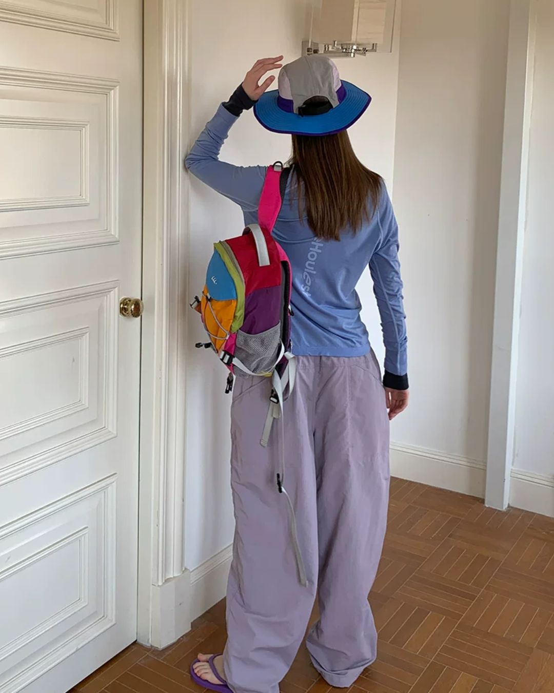 Comfortable Back Logo T-shirt　LT021