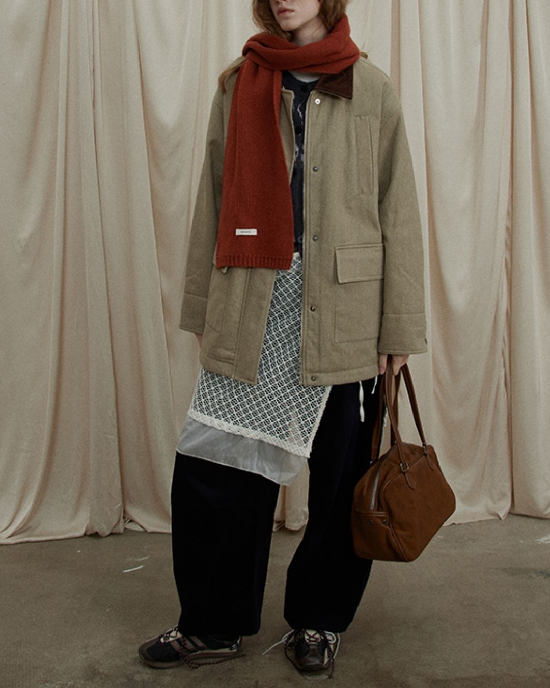 Corduroy Curve Pants　PT024