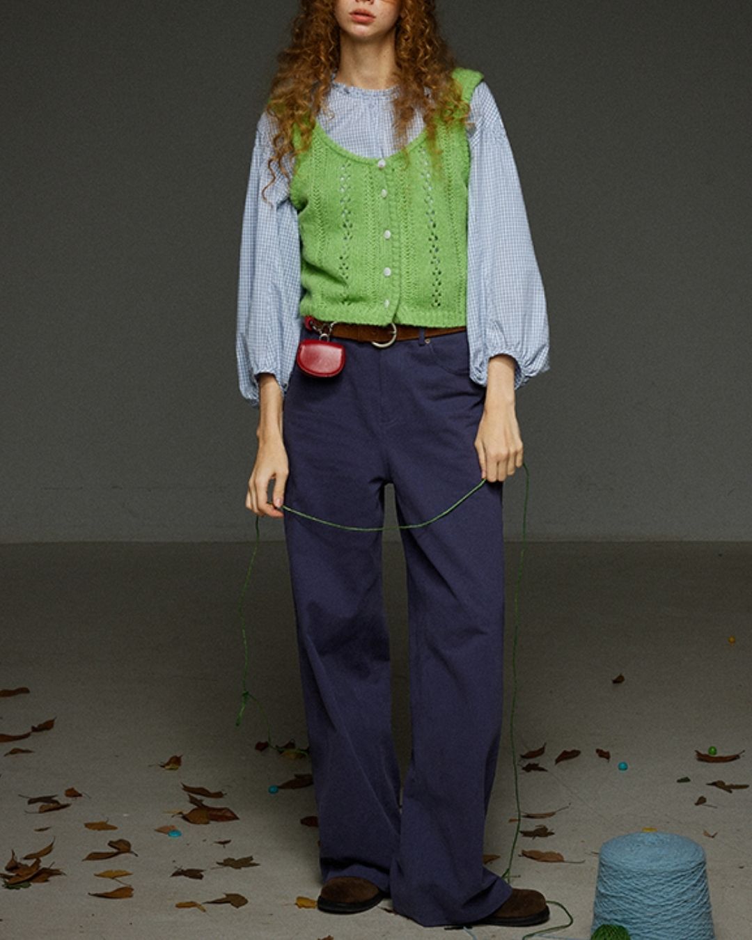 Puff Sleeve Shirt Pullover　LS030