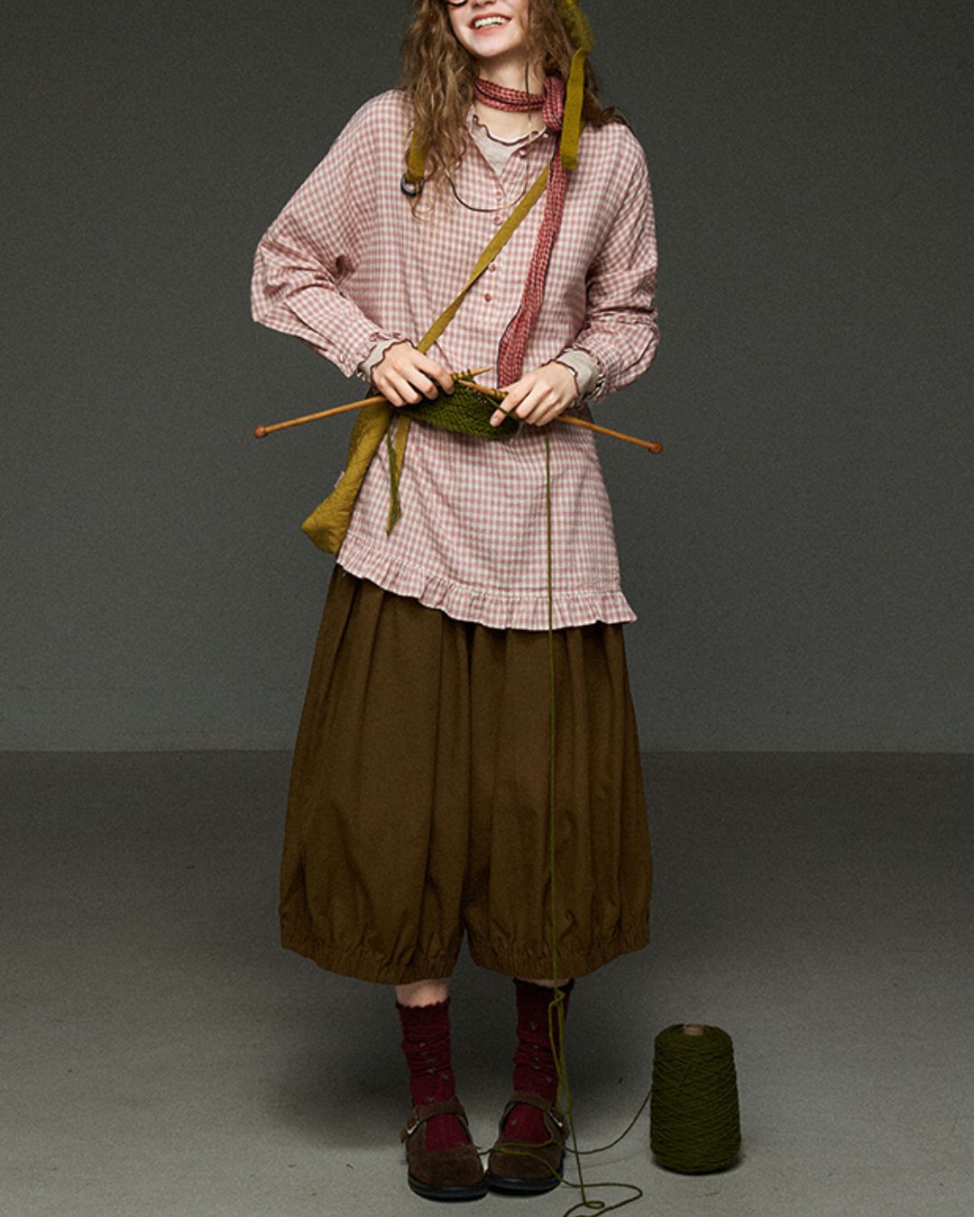 Cropped Pumpkin Pants　PT014