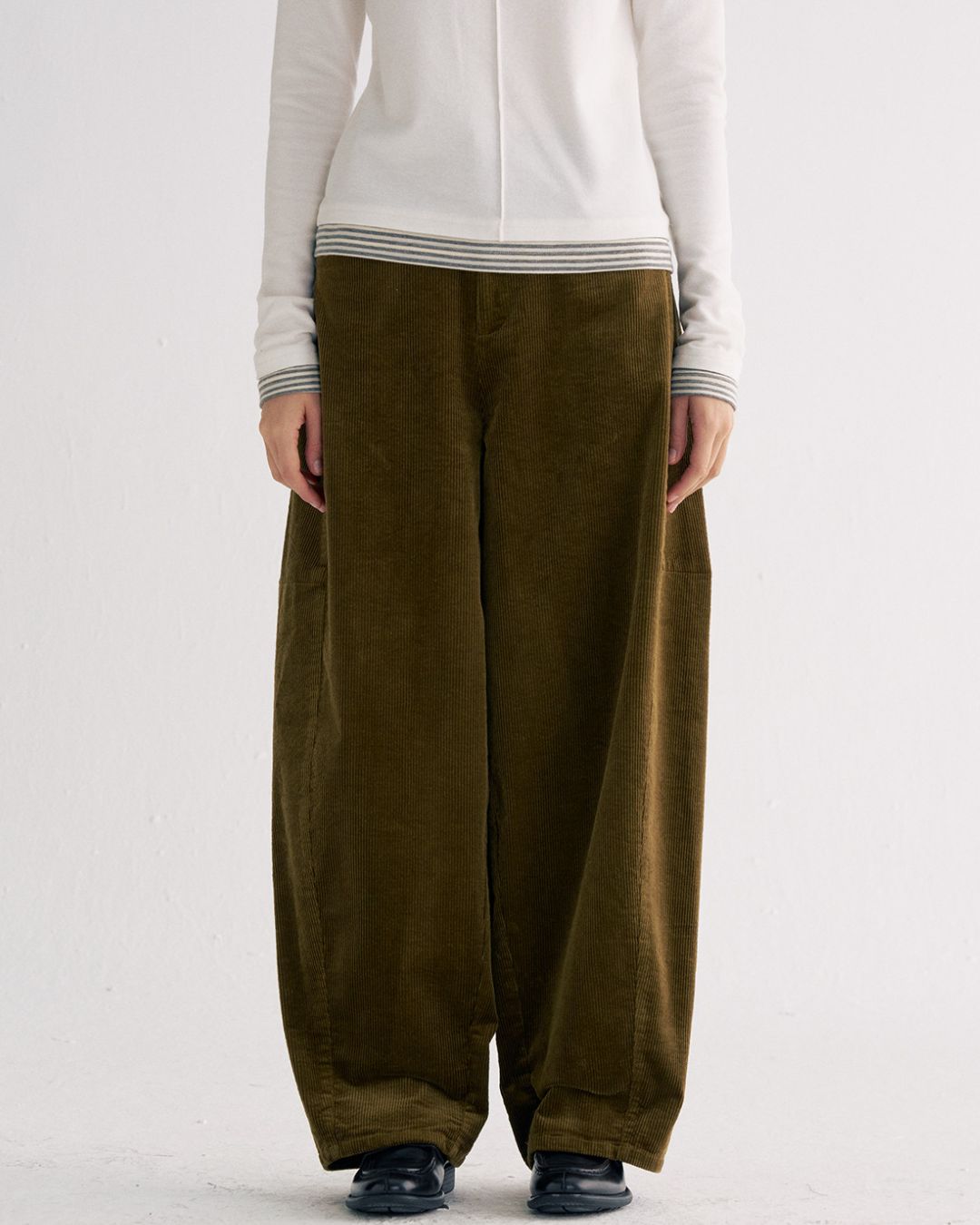 Vintage Corduroy Wide Pants　PT030