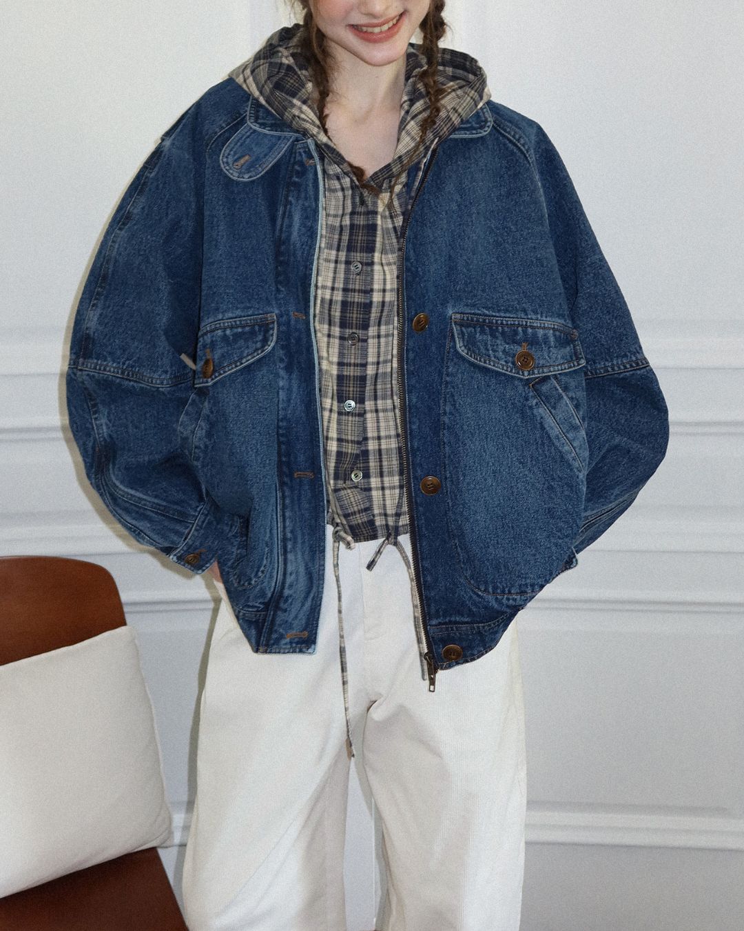 Denim Retro Jacket　JK020