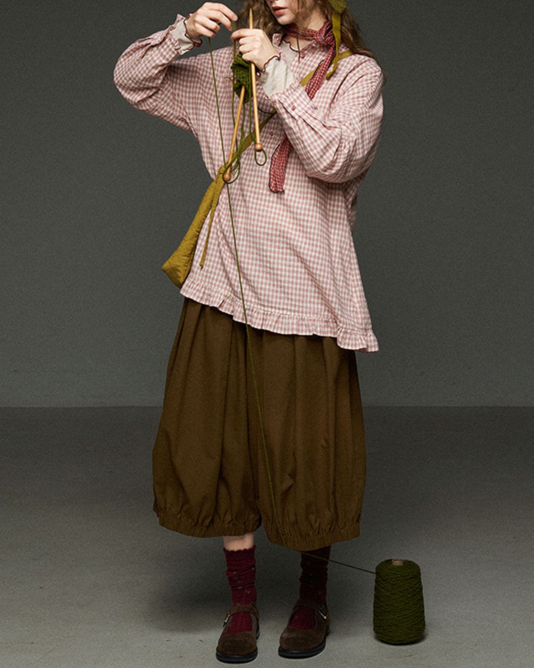 Cropped Pumpkin Pants　PT014