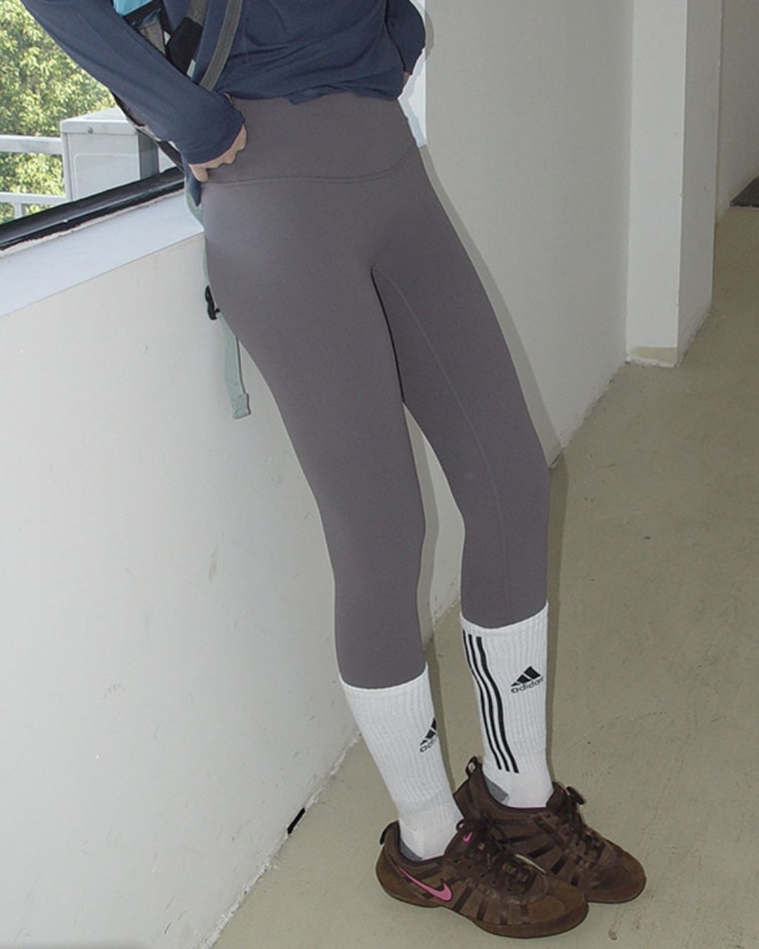 High Waist Fitness Leggings Pants　PT040