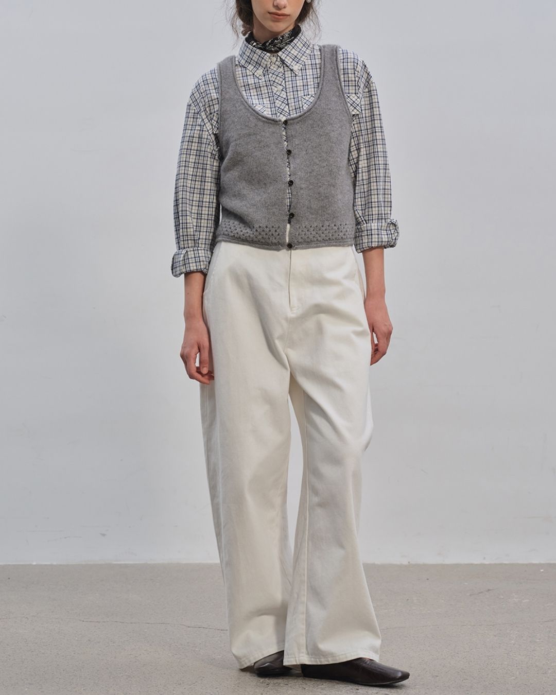 Front And Back 2-way Knit Vest　VT003